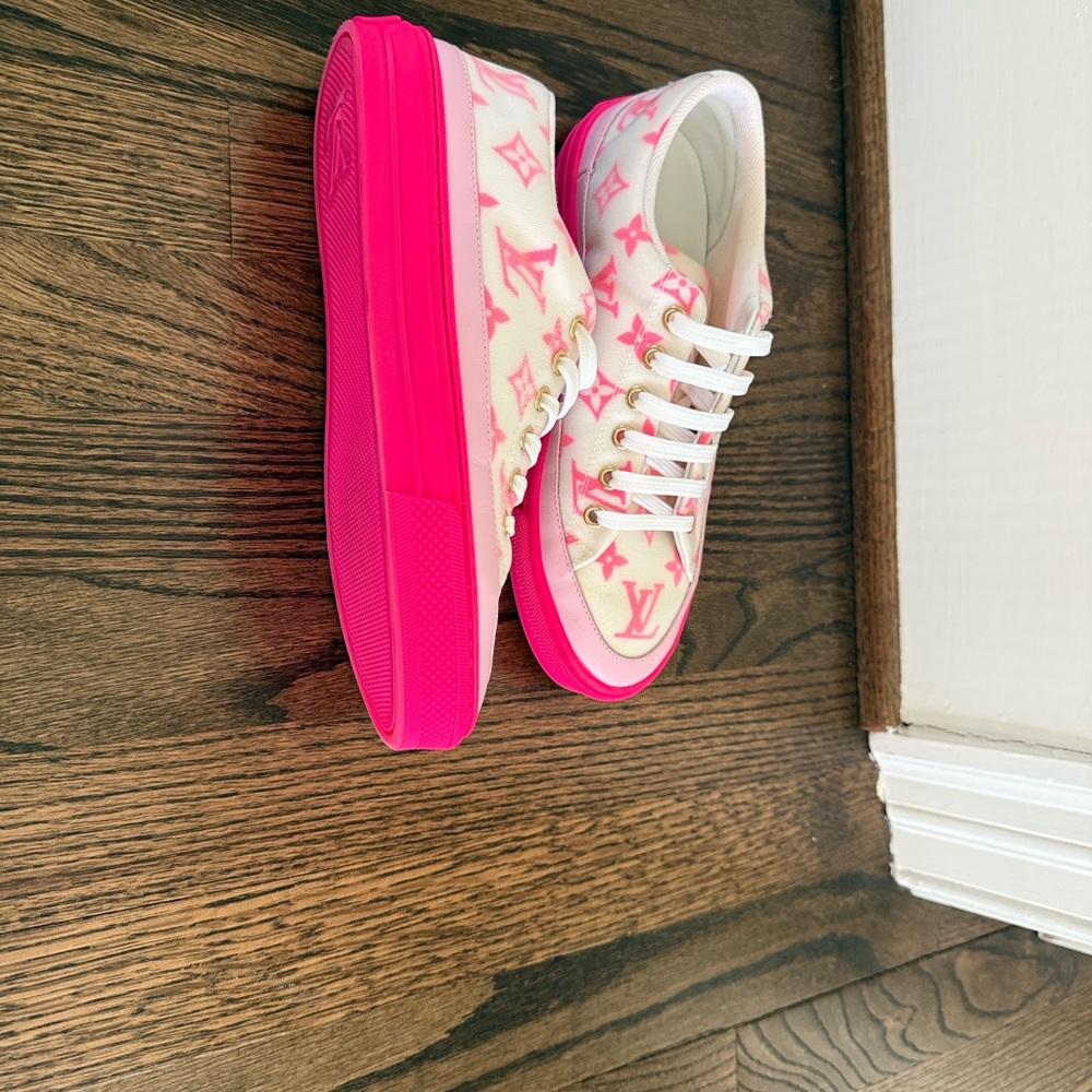 Louis Vuitton Stellar leather trainers - Picture 11 of 11